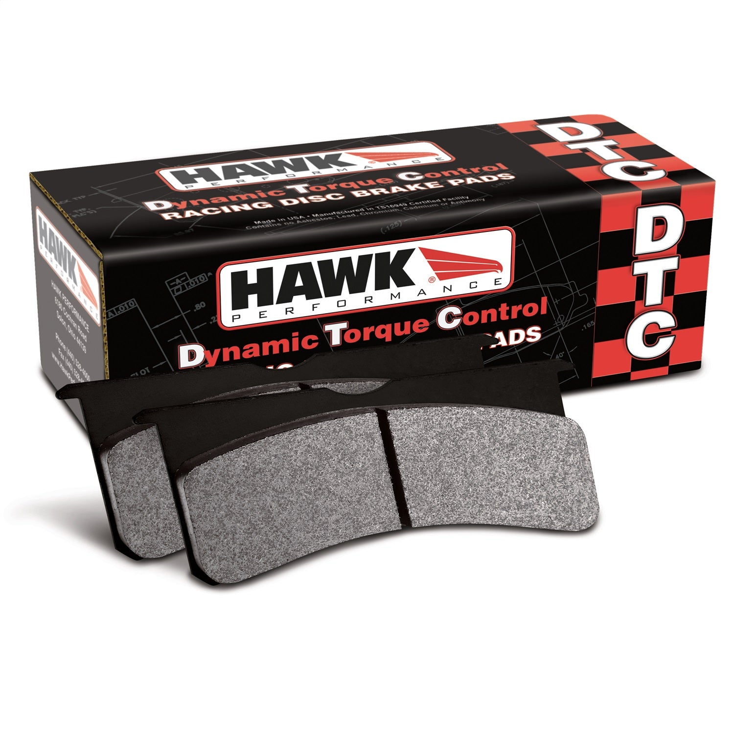 HB444G.685 Hawk DTC-60 Brake Pads FRONT