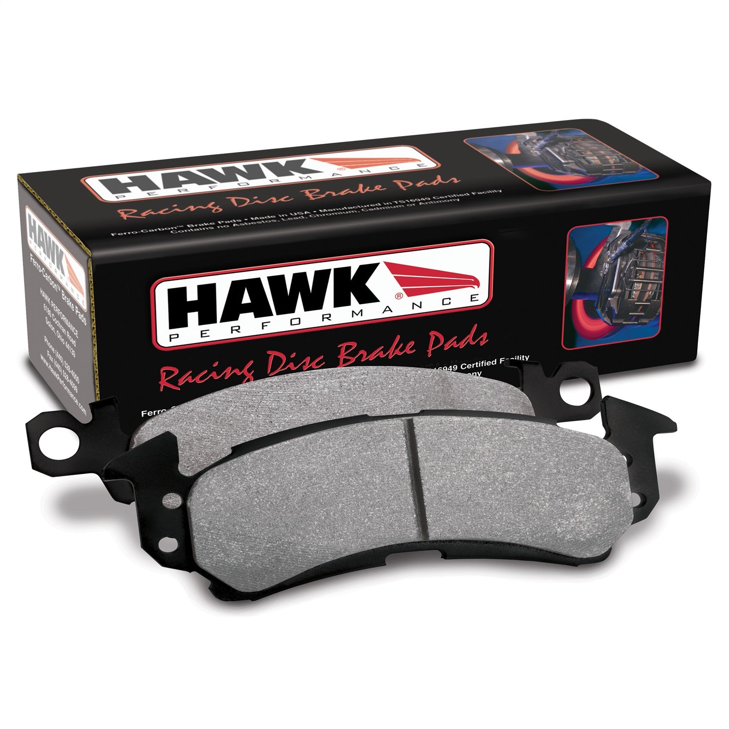HB181N.590 Hawk HP Plus Brake Pads FRONT